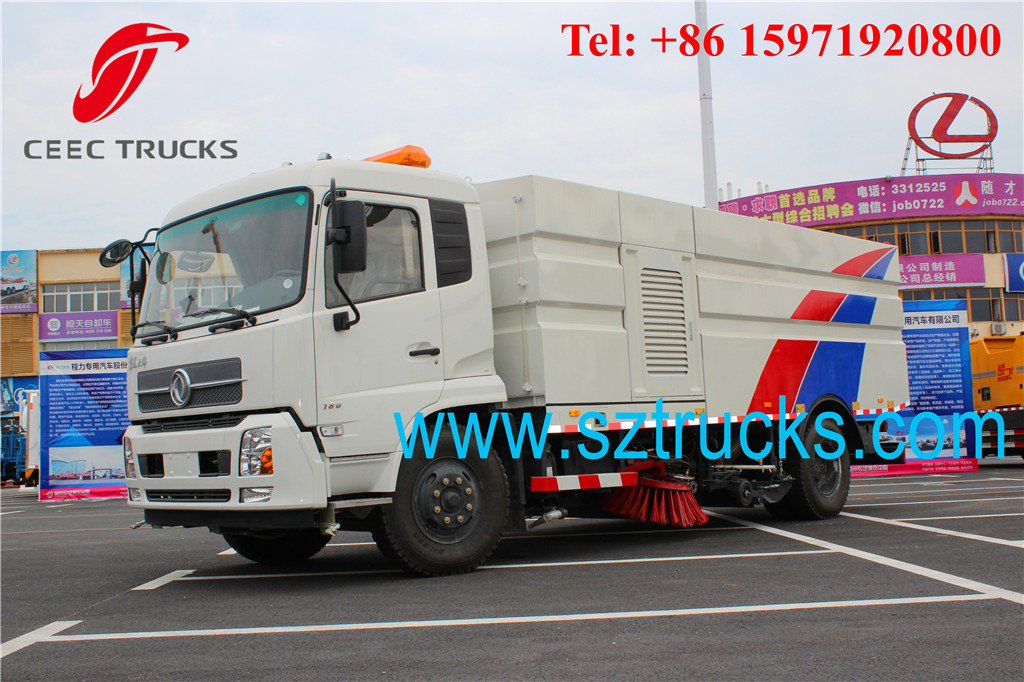 DFAC 8CBM vacuum road sweeper trucks for sale