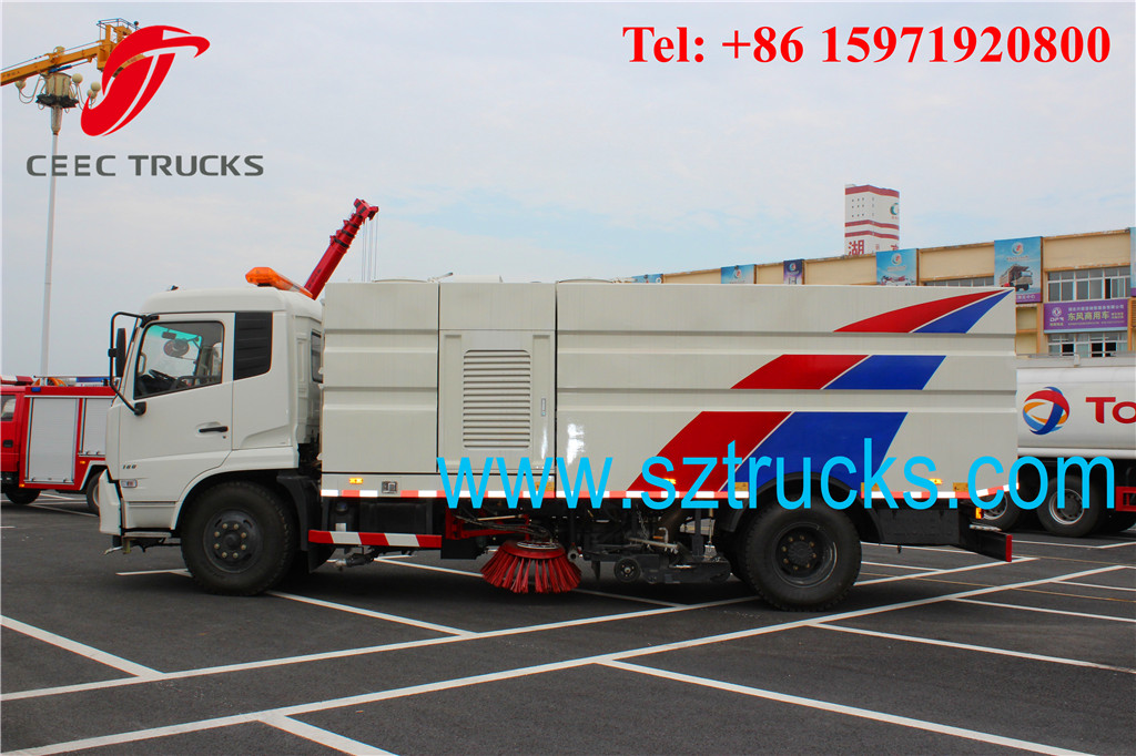 DFAC 8CBM vacuum road sweeper trucks for sale