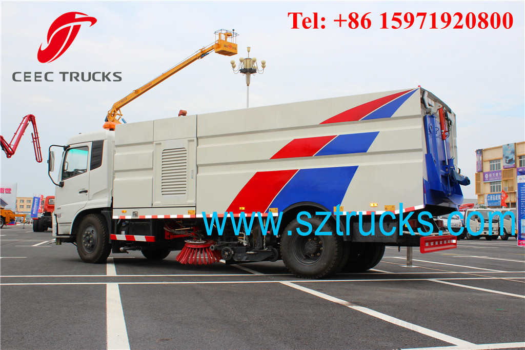 DFAC 8CBM vacuum road sweeper trucks for sale