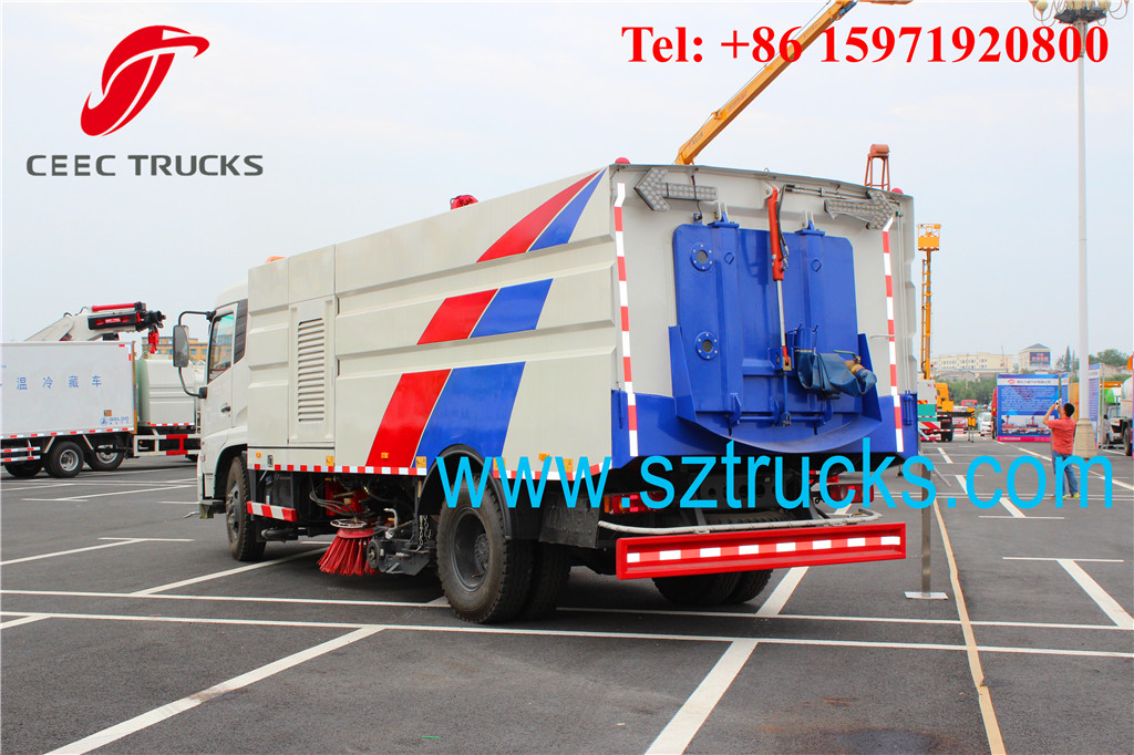 DFAC 8CBM vacuum road sweeper trucks for sale