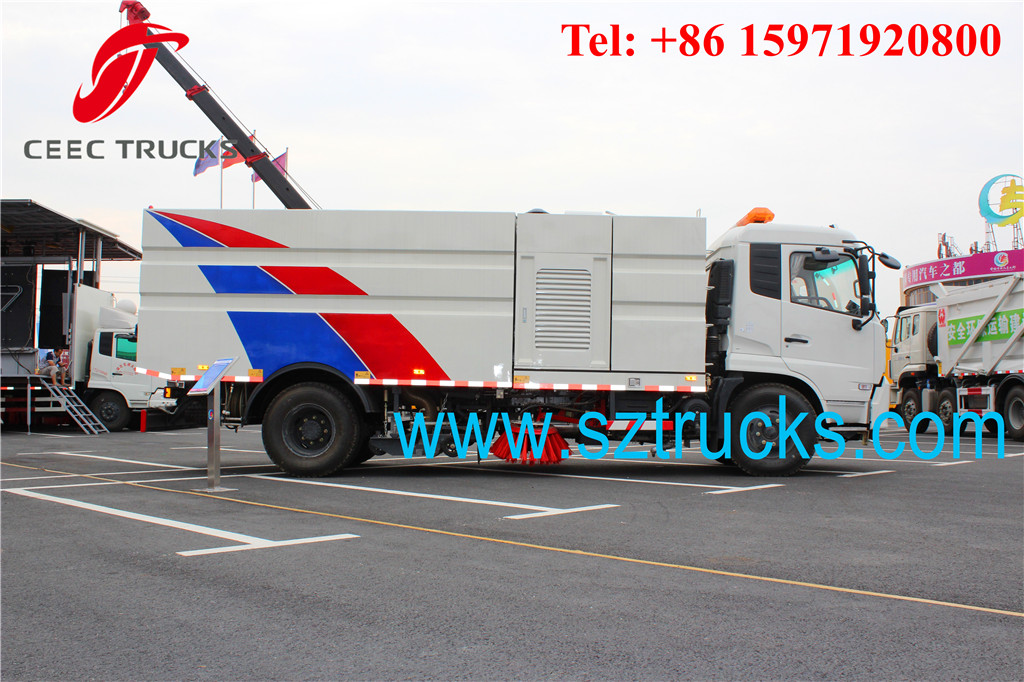 DFAC 8CBM vacuum road sweeper trucks for sale