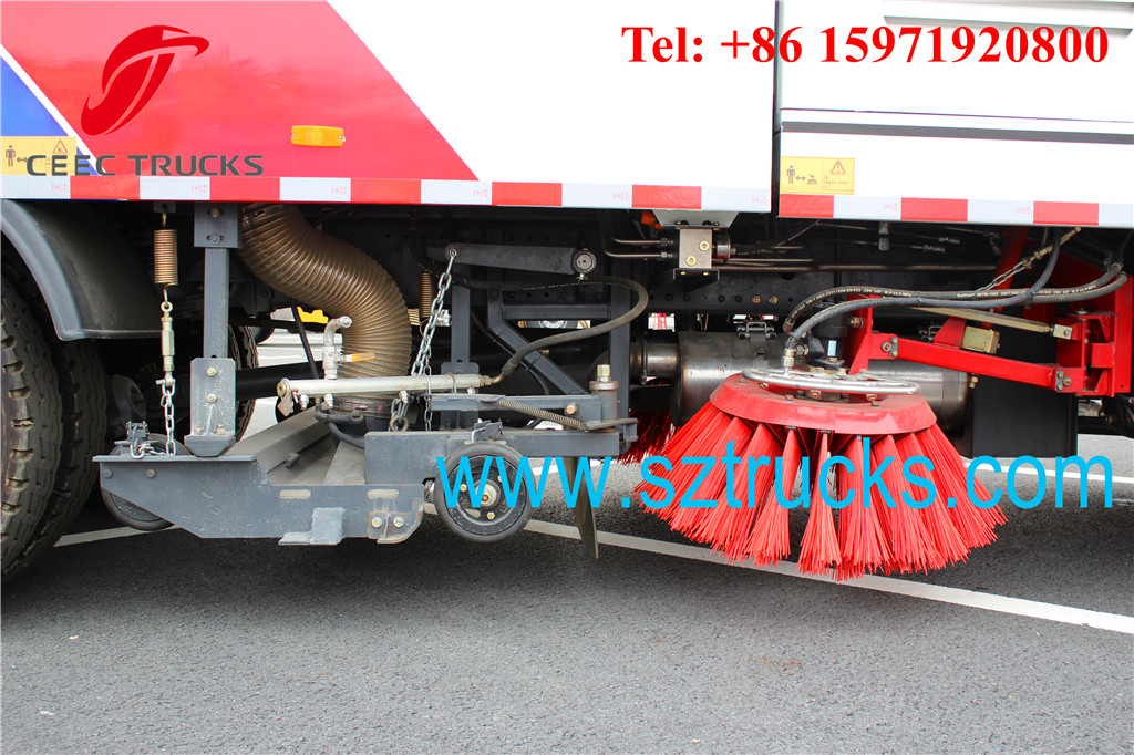 DFAC 8CBM vacuum road sweeper trucks for sale