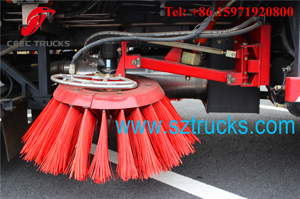 DFAC 8CBM vacuum road sweeper trucks for sale