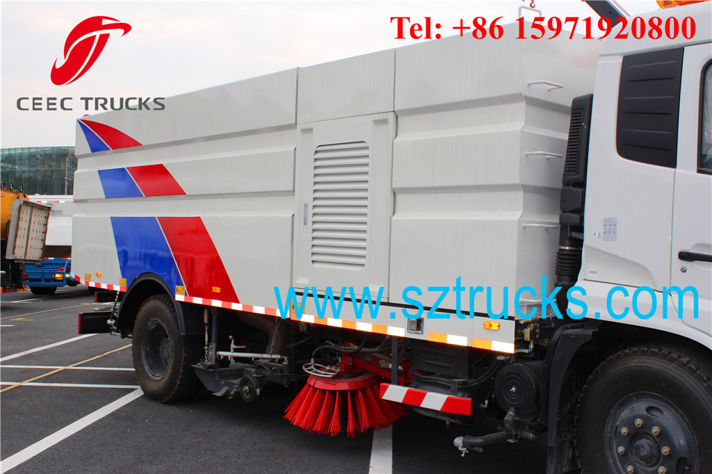 DFAC 8CBM vacuum road sweeper trucks for sale