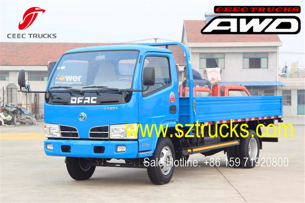 AWD DongFeng 3300mm wheelbase trucks manufacturer supply