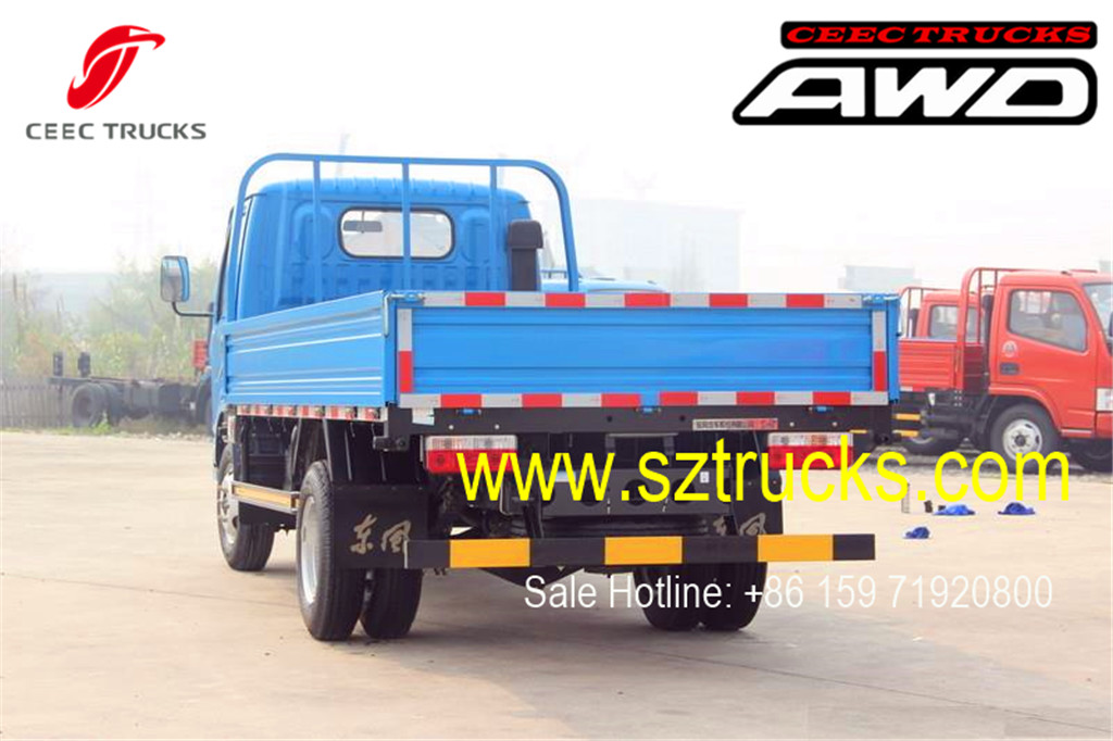 AWD DongFeng 3300mm wheelbase trucks manufacturer supply