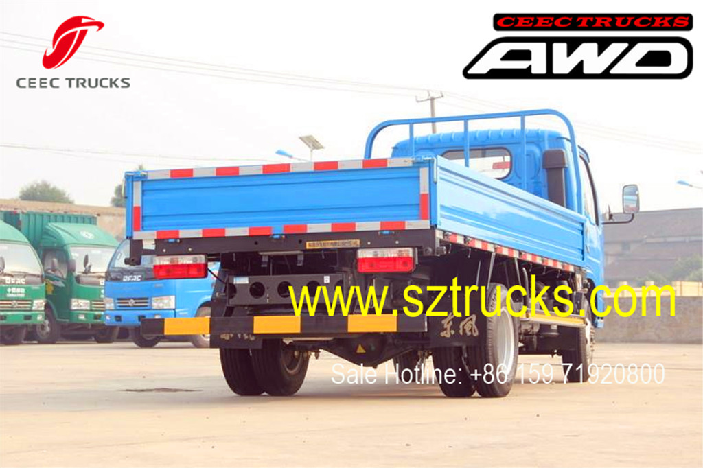 AWD DongFeng 3300mm wheelbase trucks manufacturer supply