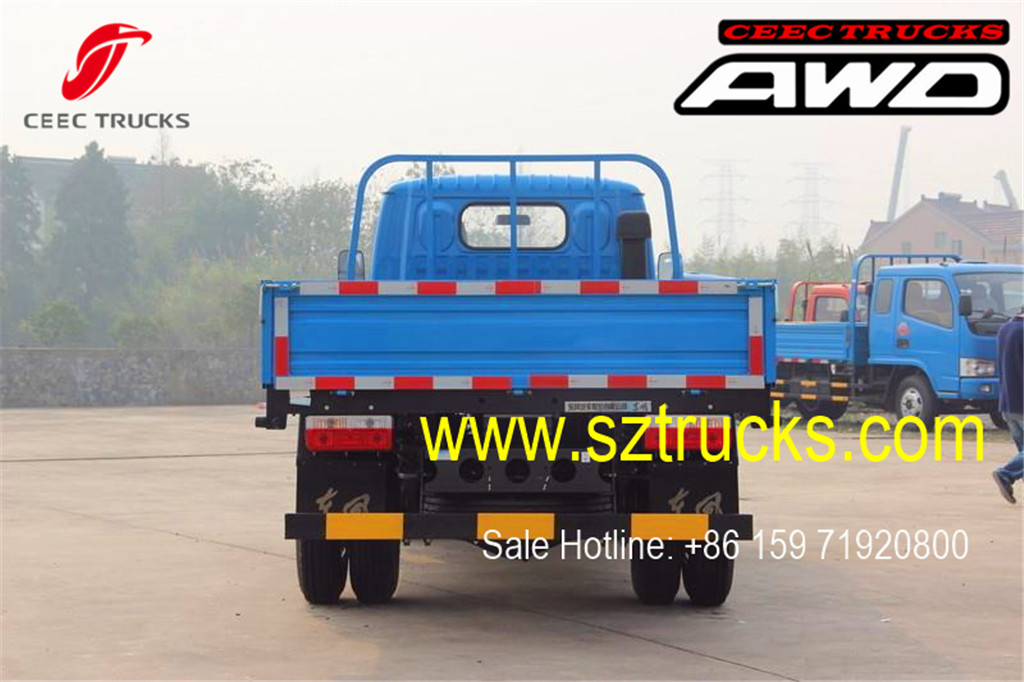 AWD DongFeng 3300mm wheelbase trucks manufacturer supply