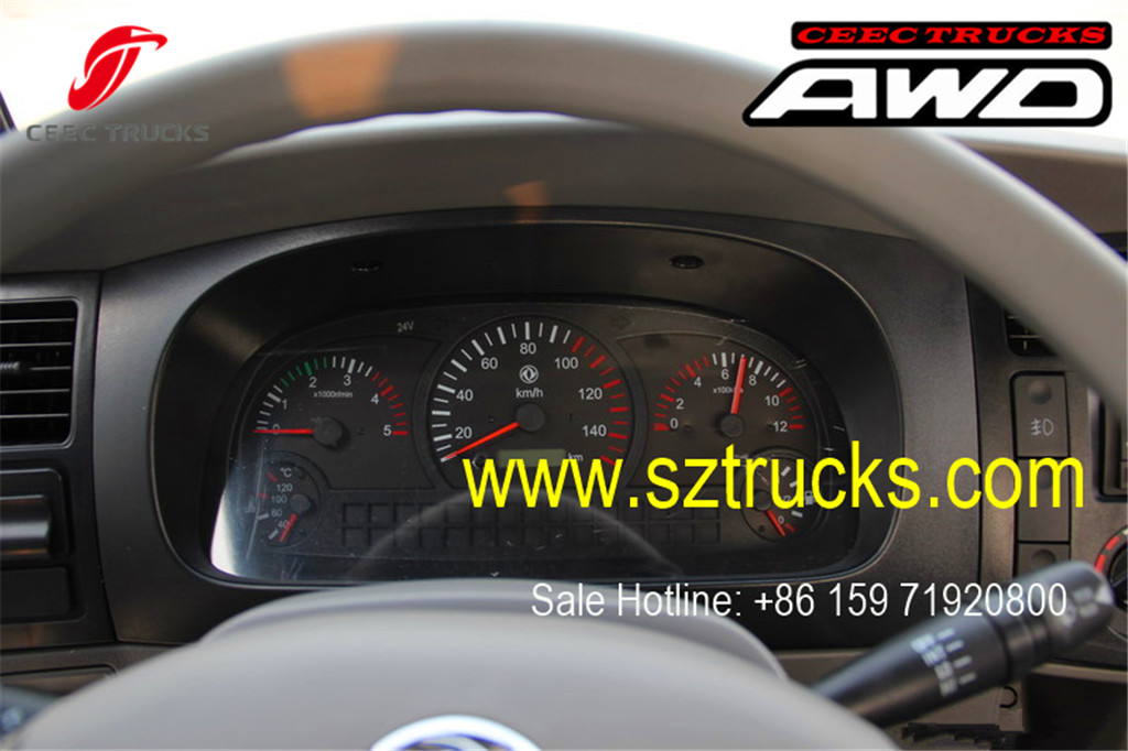 AWD DongFeng 3300mm wheelbase trucks cabin