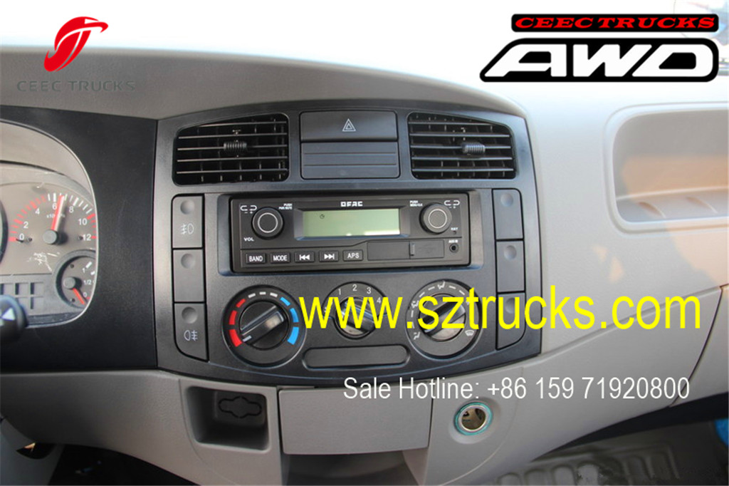 AWD DongFeng 3300mm wheelbase trucks cabin