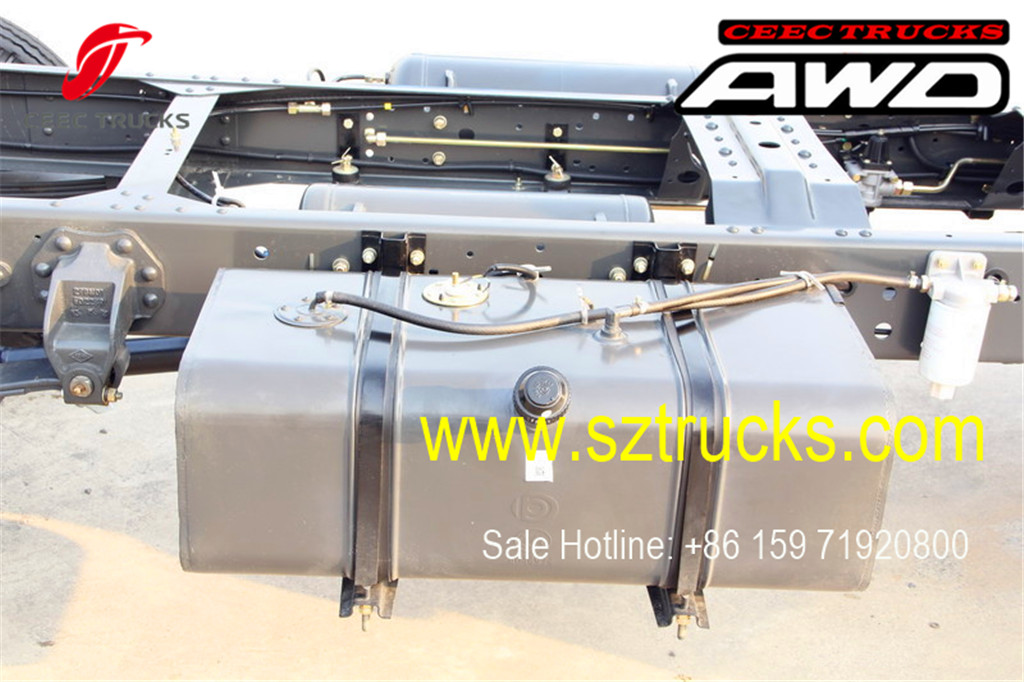 AWD DongFeng 3300mm wheelbase trucks chassis