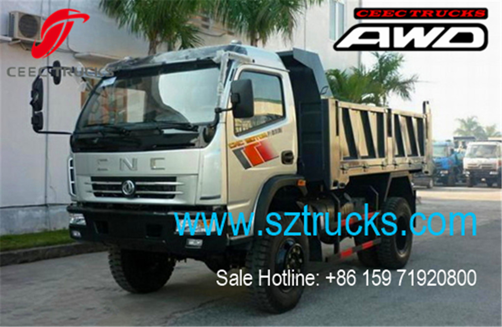 DFAC all-wheel-drive 6tons trucks for hot sale