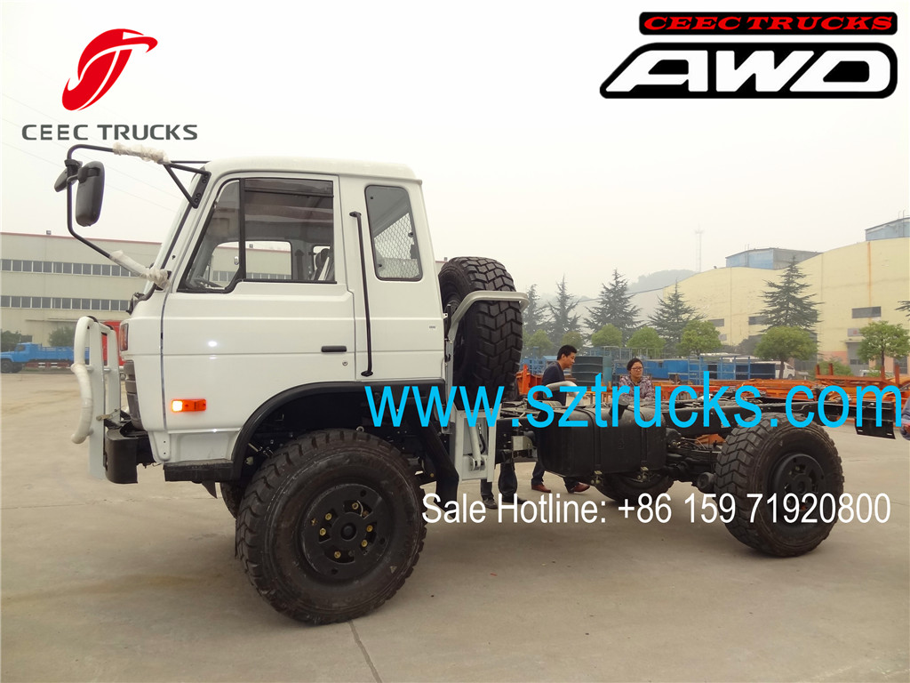 DFAC brand 4x4 all-wheel-drive trucks chassis factory directly sale