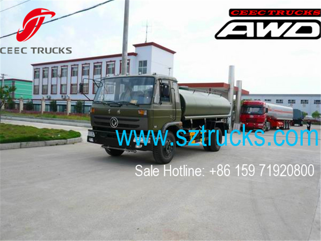 DFAC brand 4x4 all-wheel-drive water sprinkler tanker trucks export
