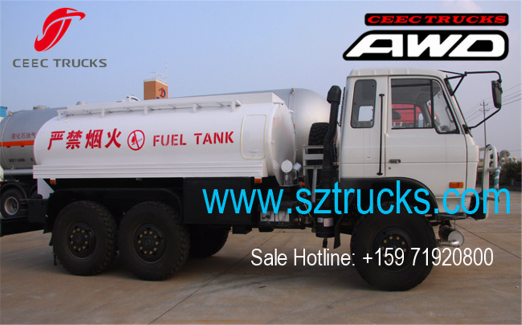 DongFeng All-Wheel-Drive fuel tanker trucks previous export