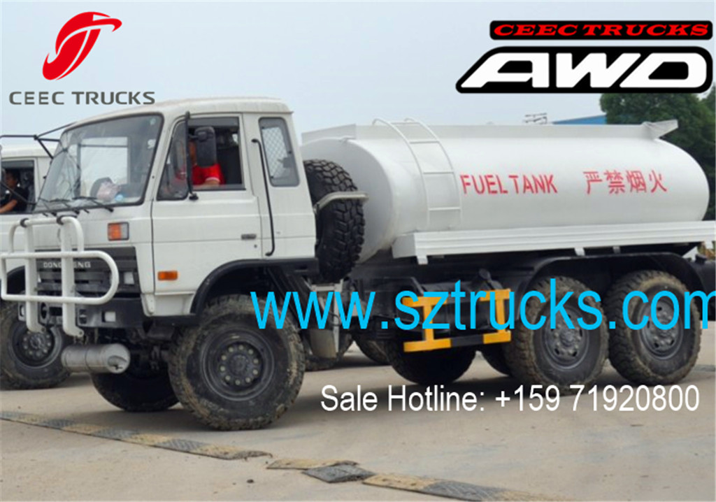 DongFeng All-Wheel-Drive fuel tanker trucks previous export