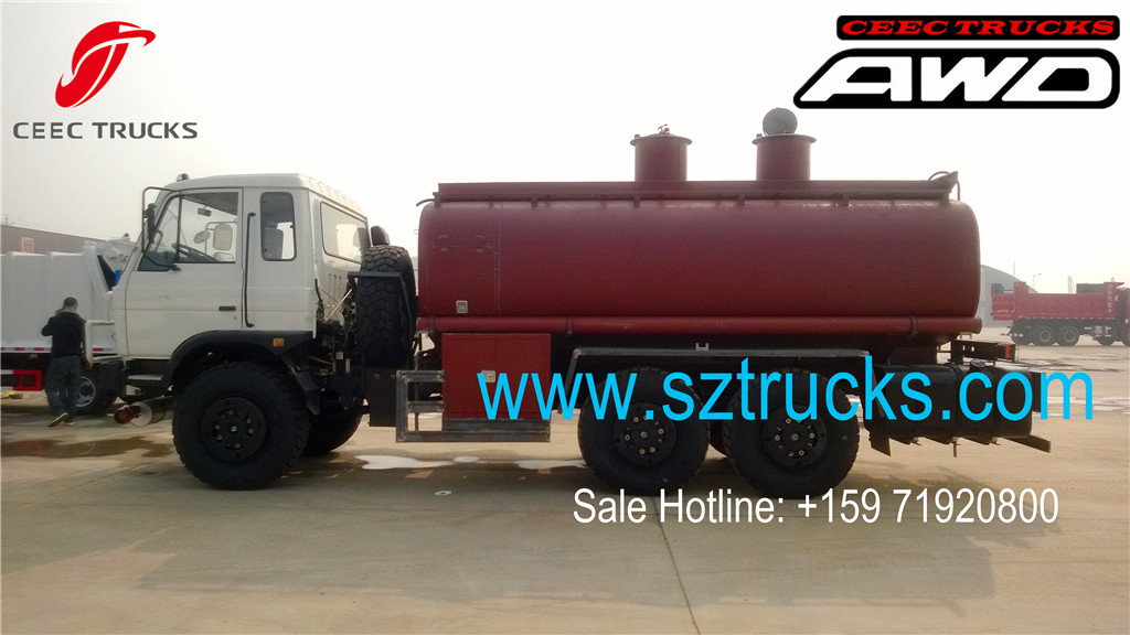 DongFeng All-Wheel-Drive fuel tanker trucks previous export