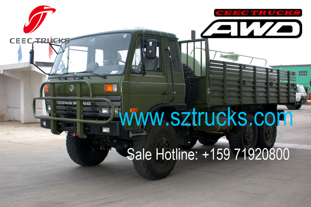 DONGFENG 6x6 Cargo trucks factory directly sale