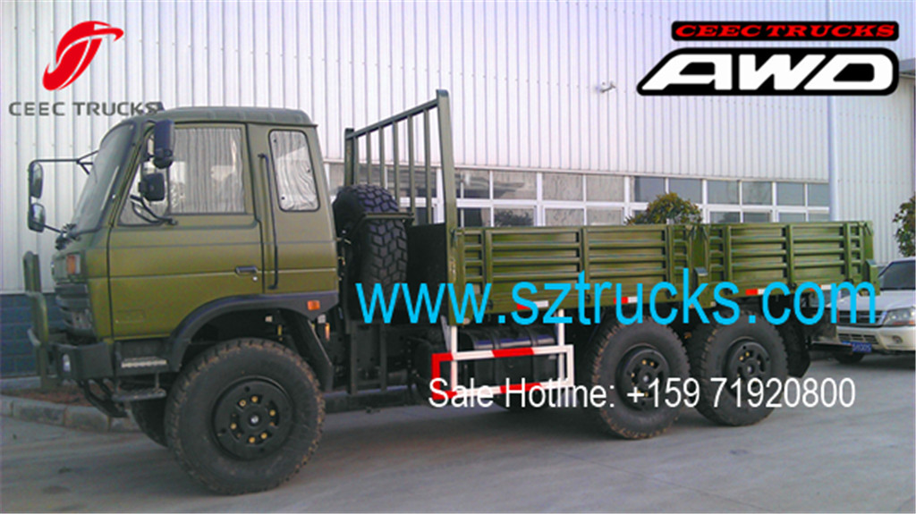 DONGFENG 6x6 Cargo trucks factory directly sale