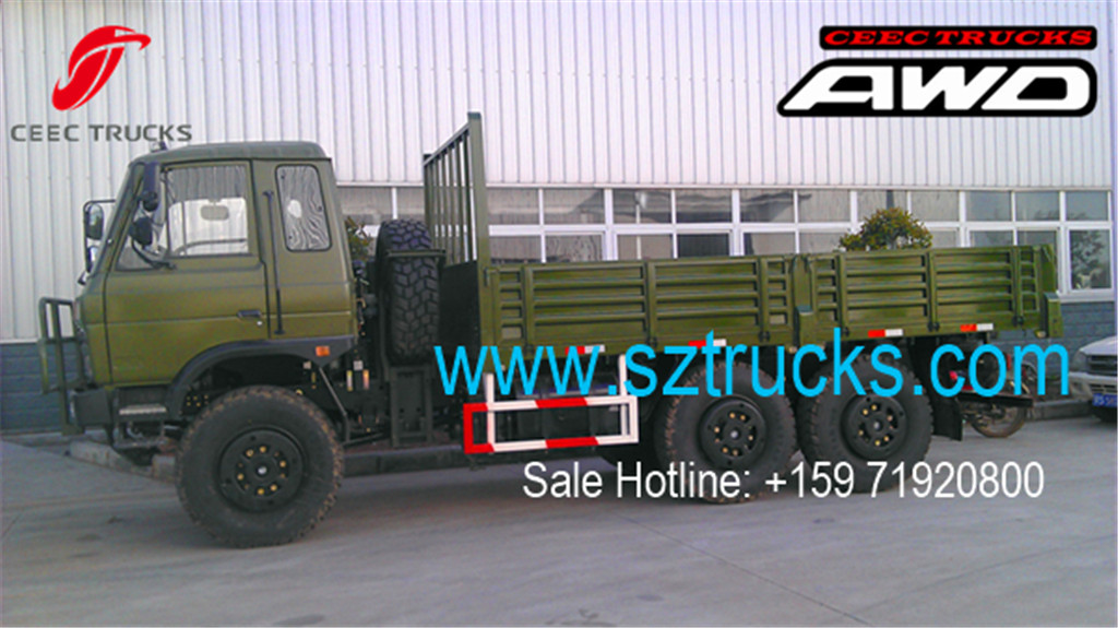 DONGFENG 6x6 Cargo trucks factory directly sale