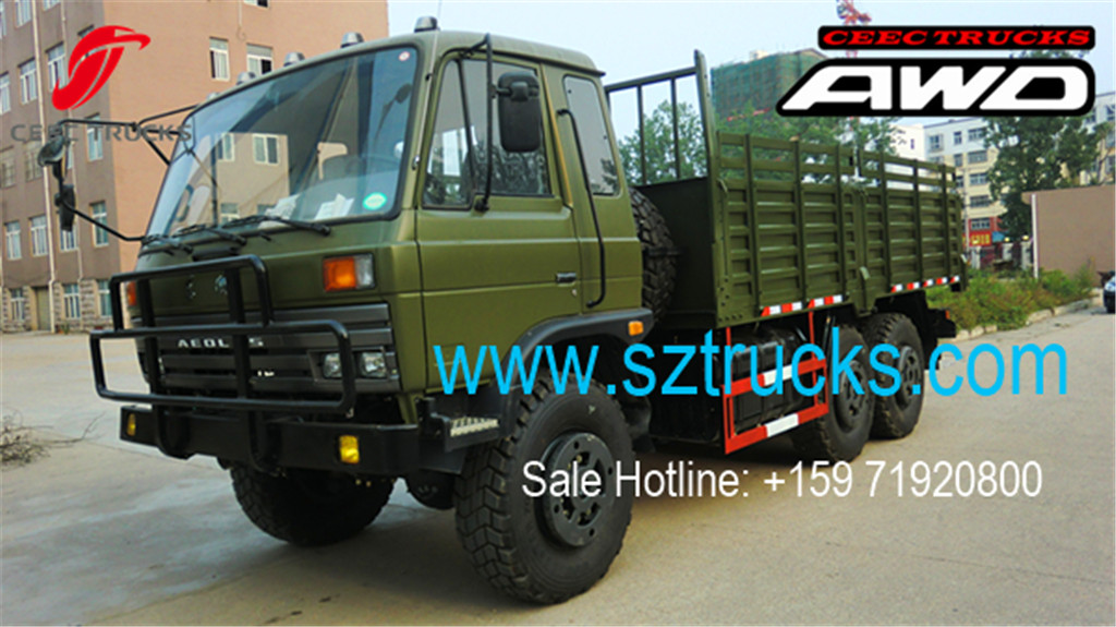 DONGFENG 6x6 Cargo trucks factory directly sale