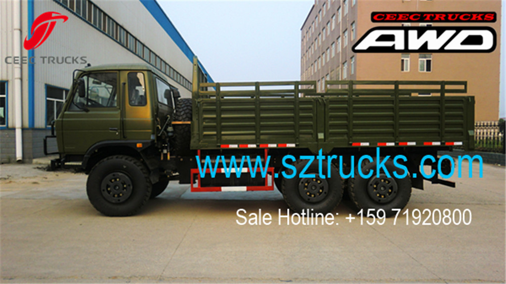 DONGFENG 6x6 Cargo trucks factory directly sale