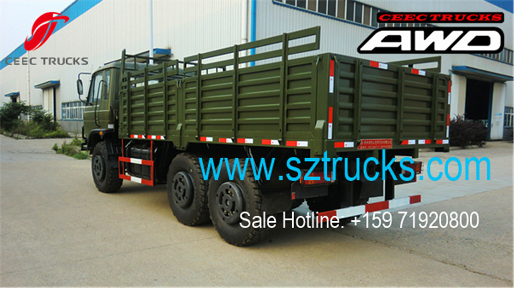 DONGFENG 6x6 Cargo trucks factory directly sale