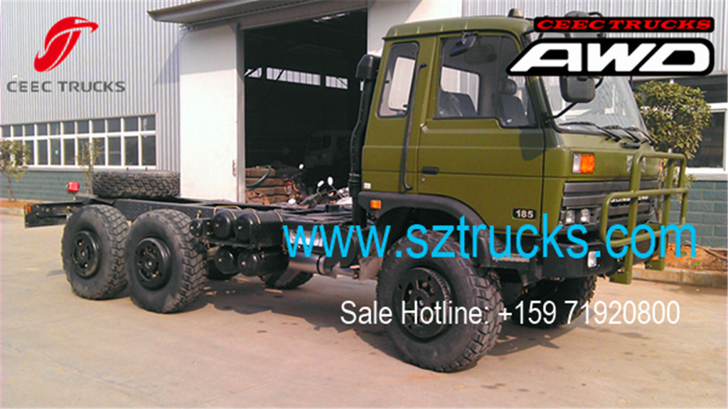 DONGFENG 6x6 Cargo trucks chassis