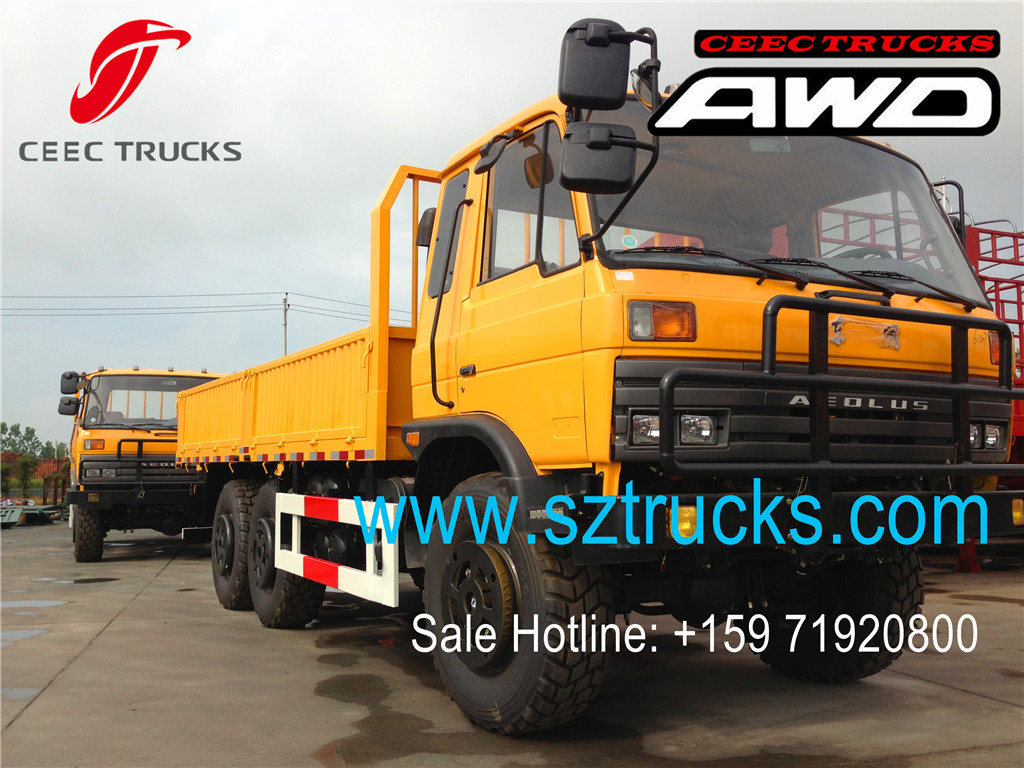 DONGFENG 6x6 Cargo trucks factory directly sale