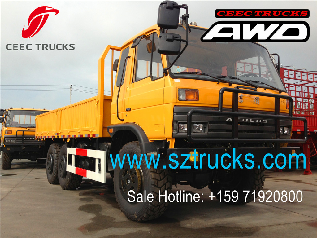 DONGFENG 6x6 Cargo trucks factory directly sale