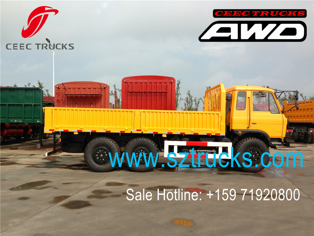 DONGFENG 6x6 Cargo trucks factory directly sale