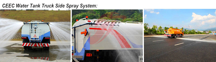 Side sprinkler system