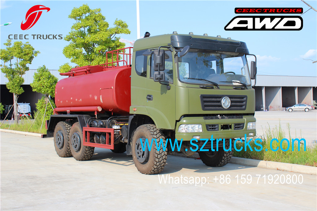 High quality DFAC 6x6 firefighting trucks