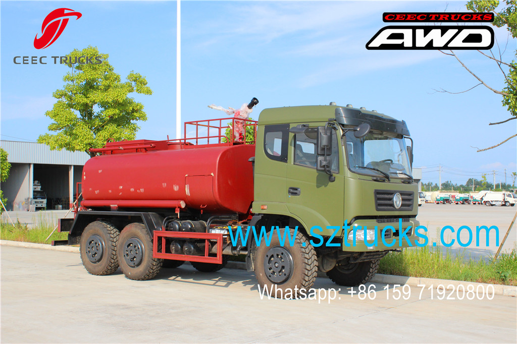 High quality DFAC 6x6 firefighting trucks