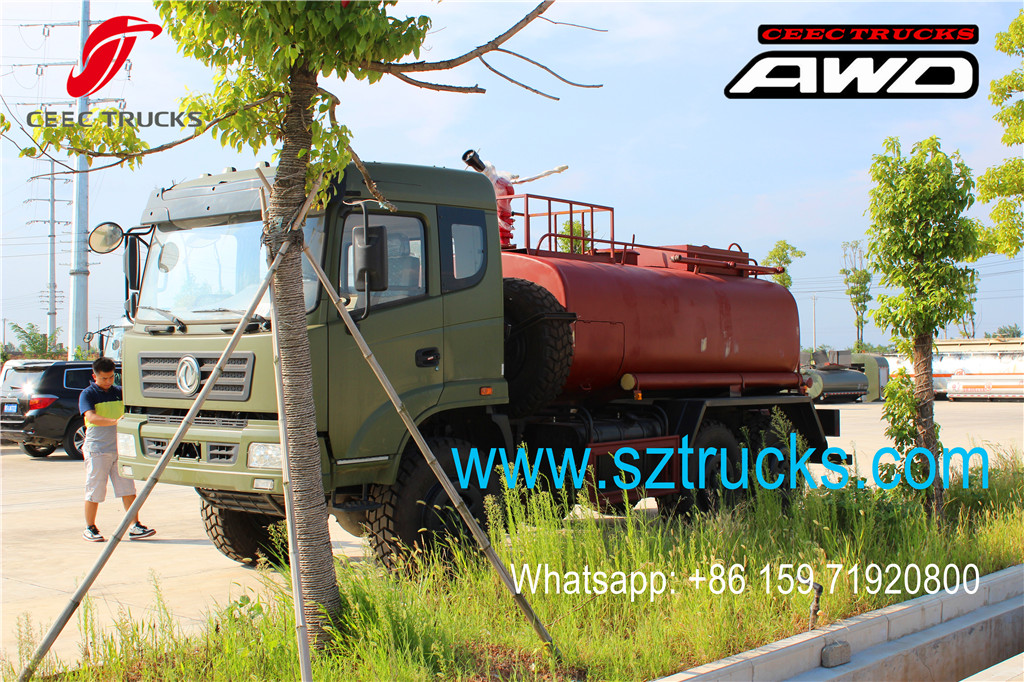 High quality DFAC 6x6 firefighting trucks