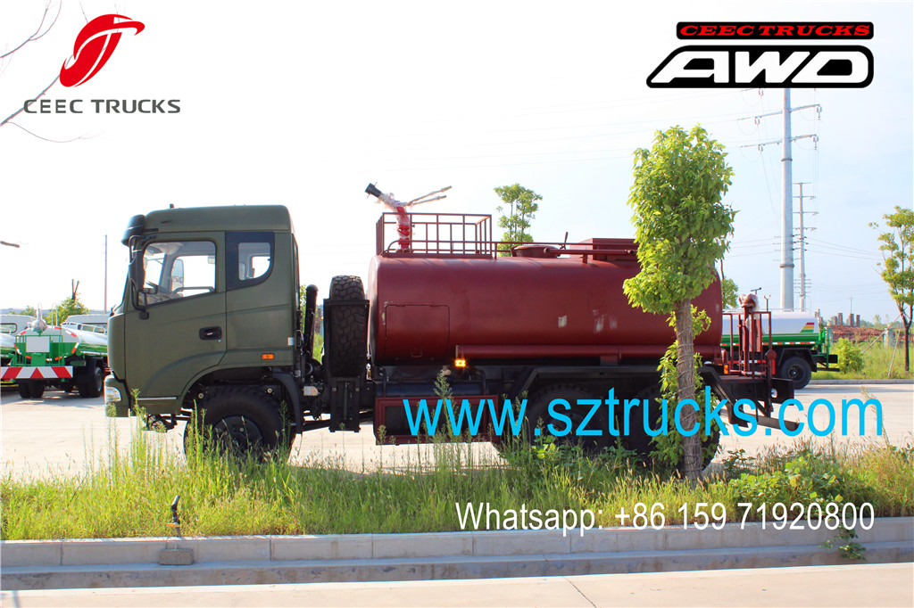 High quality DFAC 6x6 firefighting trucks