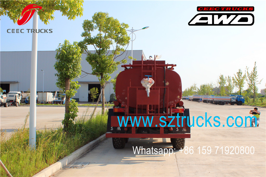 High quality DFAC 6x6 firefighting trucks