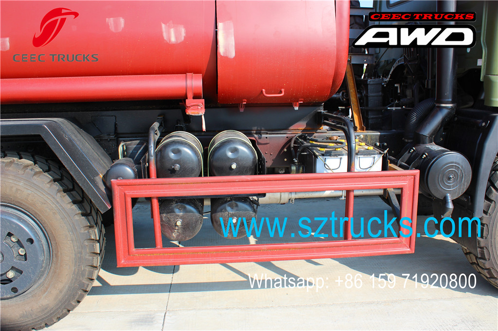 High quality DFAC 6x6 firefighting trucks