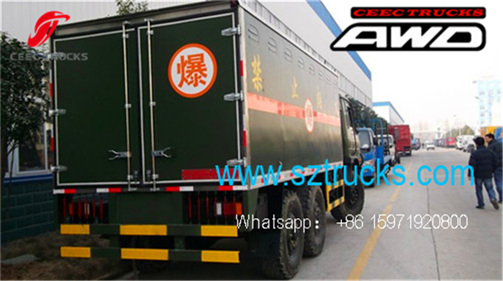 DFAC 6x6 special cargo trucks for sale