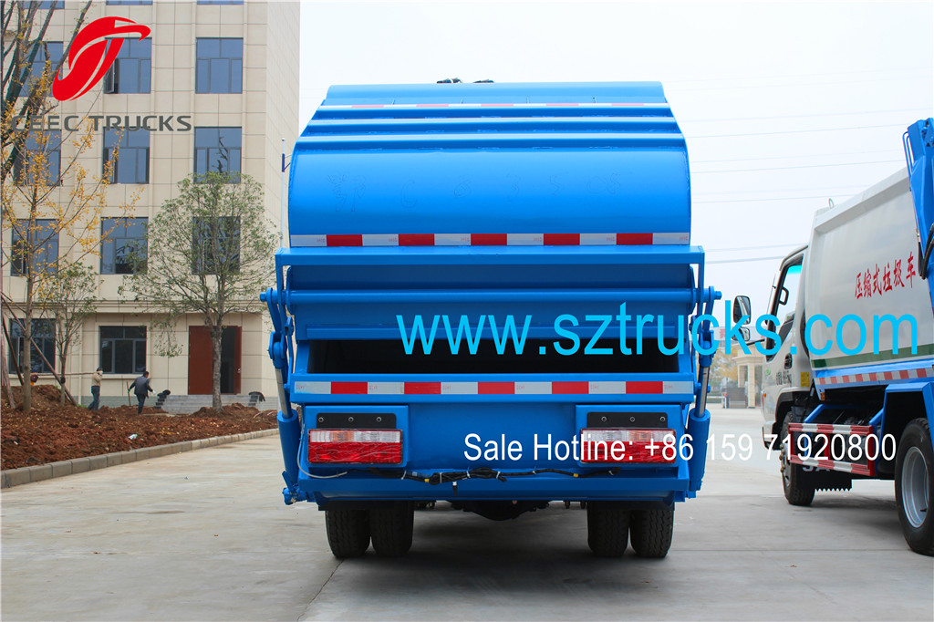 JAC 4CBM refuse compression trucks for sale