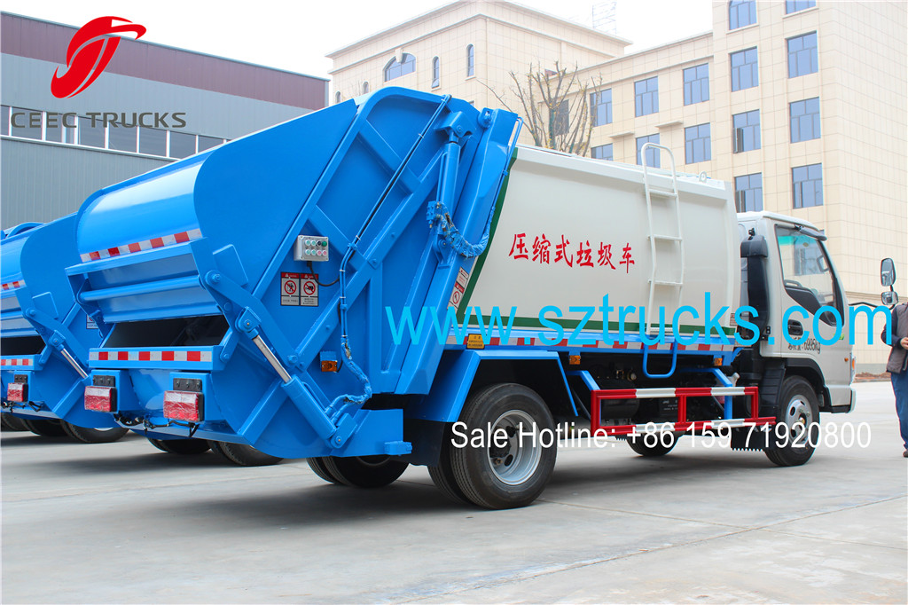 JAC 4CBM refuse compression trucks for sale