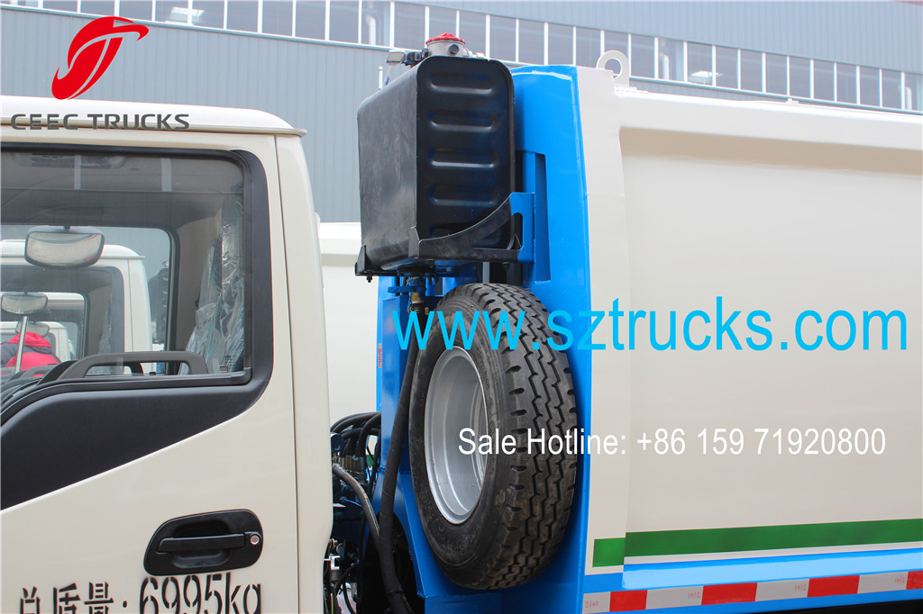 JAC 4CBM refuse compression trucks for sale