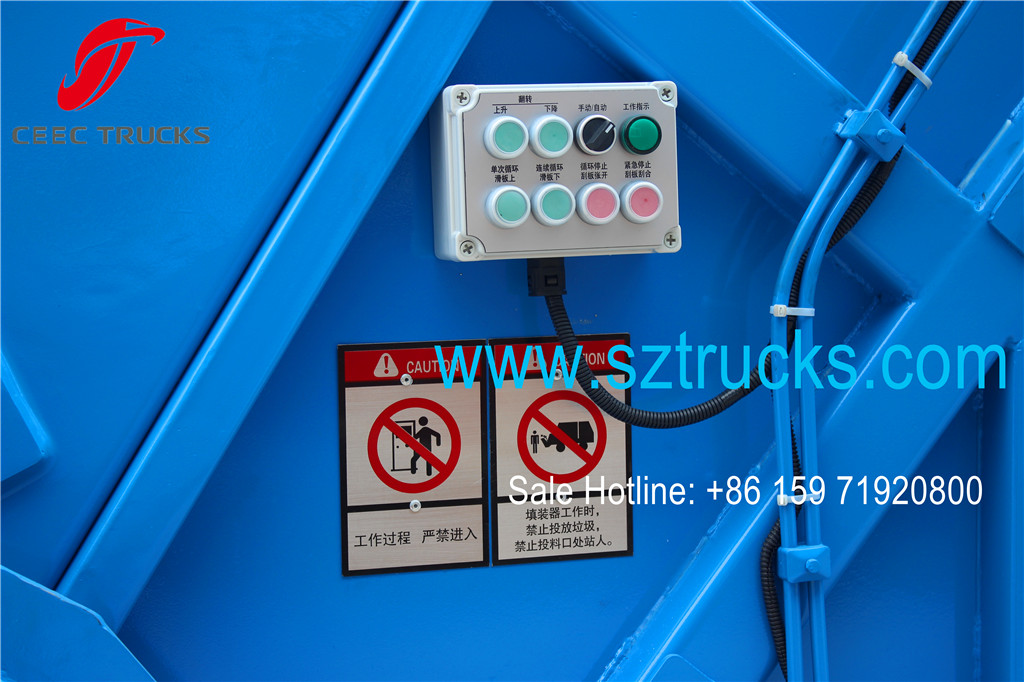JAC 4CBM refuse compression trucks for sale