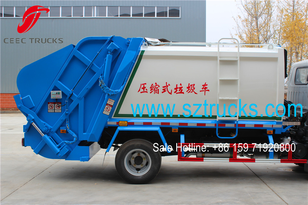 JAC 4CBM refuse compression trucks for sale