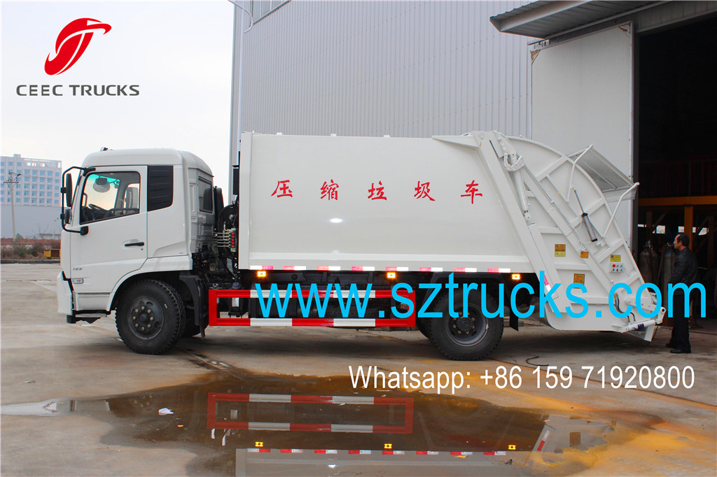 DONGFENG 14CBM garbage compression trucks for sale