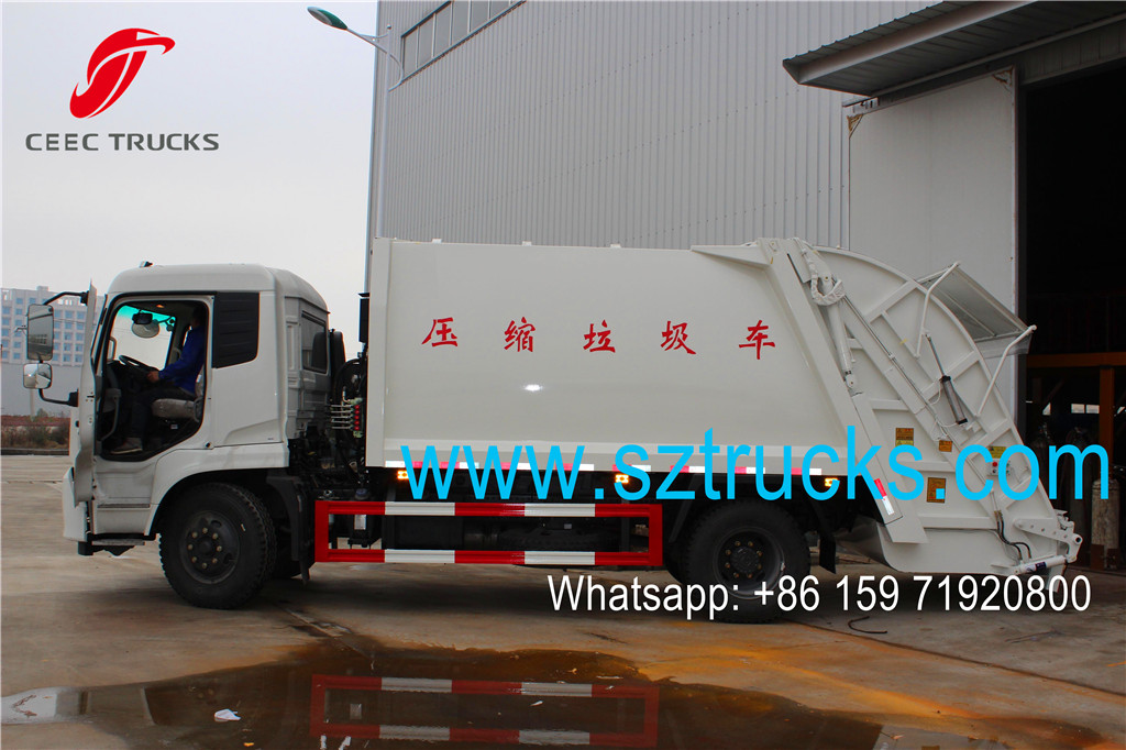 DONGFENG 14CBM garbage compression trucks for sale