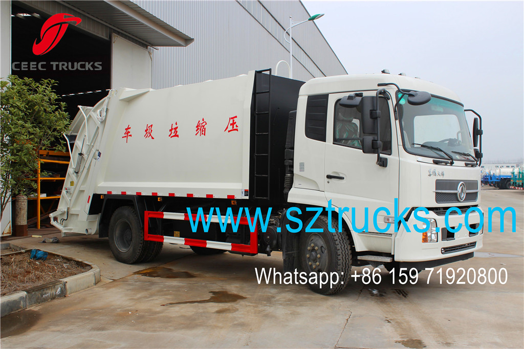 DONGFENG 14CBM garbage compression trucks for sale