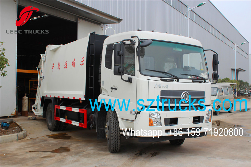 DONGFENG 14CBM garbage compression trucks for sale