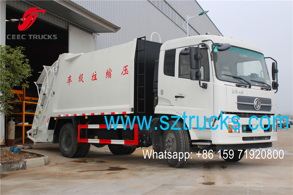 DONGFENG 14CBM garbage compression trucks for sale
