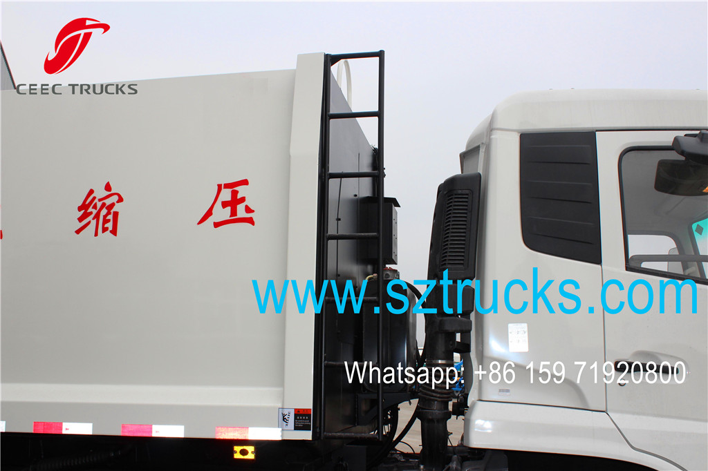 CEEC garbage compactor trucks Climp ladder